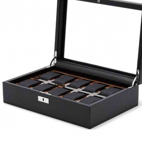 Boite Montre Wolf 1834 - Roadster 10 Pcs Watch Box - Noir - 477556