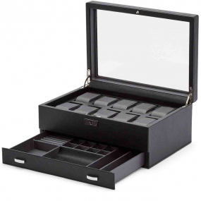 Bote Montre Wolf 1834 - Viceroy 10 Pcs Watch Box w/ Drawer - 466202