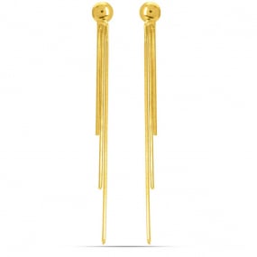 Boucle d'oreille femme pendante Or Jaune 1.3 g Lana - 11865
