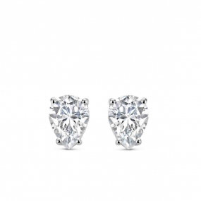 Boucles d'oreilles argent serties d'Oxydes - Naiomy - Korail