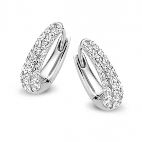 Boucles d'oreilles Argent zirconium - Naiomy - Femme - Lana - N3W59