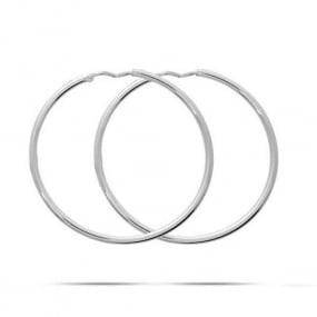 Boucles d'oreilles Croles Systme Vector 40 mm - Fil 1.5 mm - Milena - 9007.40G
