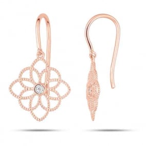 Boucles d'oreilles Diamants 0.03 ct -Douceur - S15.31201