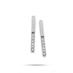 Boucles d'Oreilles Diamants 0.09 ct -Asha - 063352A