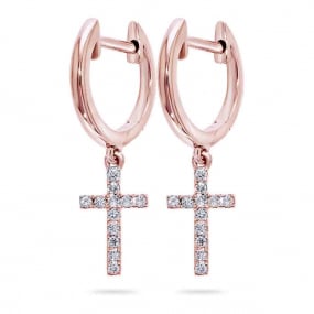 Boucles d'Oreilles Diamants 0.11 ct -Aria - 064891A