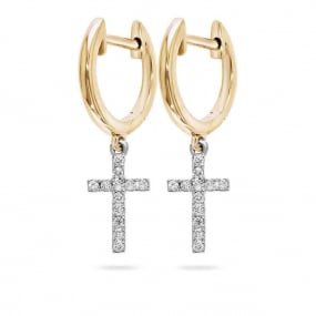 Boucles d'Oreilles Diamants 0.11 ct -Rveuse - 067006A