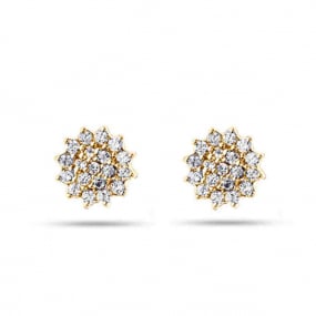 Boucles d'oreilles Diamants 0.13 ct -Arianne - 063185A