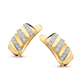 Boucles d'oreilles Diamants 0.14 ct -Alexia - 064043A