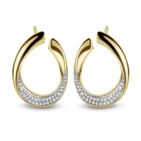 Boucles d'oreilles Diamants 0.16 ct -Moerava - 061734A