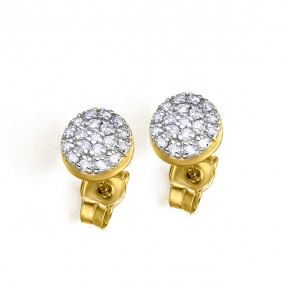 Boucles d'Oreilles Diamants 0.19 ct - Lecarr - Mara - GD090OA