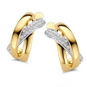 Boucles d'Oreilles Diamants 0.21 ct -Solna - 063082A