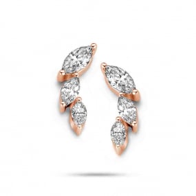 Boucles d'oreilles Diamants 0.23 ct -Attachement - 063416A