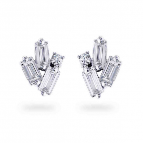 Boucles d'oreilles Diamants 0.25 ct -Marine - 063791A