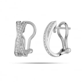 Boucles d'oreilles Diamants  0.26 ct et Or 18 ct - 750/1000 Ambroise - 2.6030.21