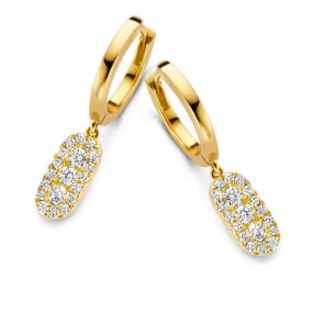 Boucles d'oreilles Diamants 0.31 ct -Akasuki - 063871A