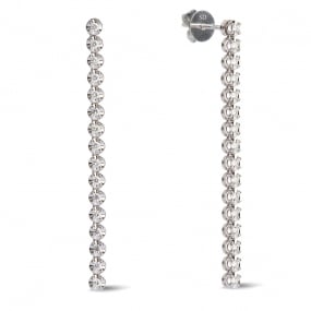 Boucles d'oreilles diamants  0.35 ct - - HSE2001PR