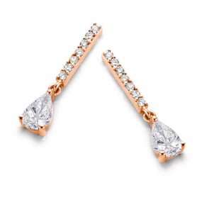 Boucles d'oreilles Diamants 0.37 ct -lauraline - 064301A