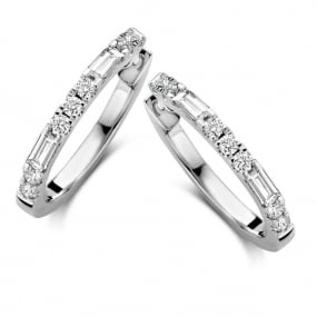 Boucles d'Oreilles Diamants 0.41 ct -Hlia - 064346A