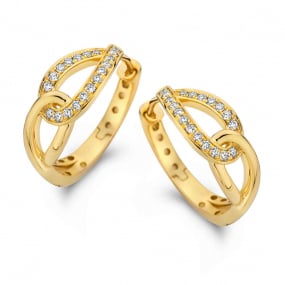 Boucles d'Oreilles Diamants 0.42 ct -Yuang - 067524A