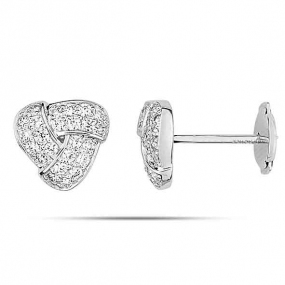 Boucles d'oreilles Diamants  0.44 ct et Or 18 ct - 750/1000 Clarissa - 2.6055.21