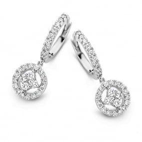 Boucle d Oreille Diamant 0.46 ct -Zolie - 064332A