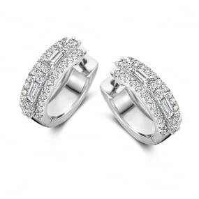 Boucles d'Oreilles Diamants 0.5 ct -Aliya - 067067A