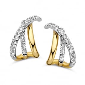 Boucles d'Oreilles Diamants 0.55 ct -Alessia - 063197A