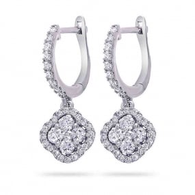 Boucles d'oreilles Diamants 0.63 ct -Clarissa - 062484A