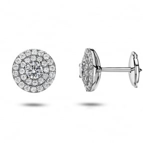 Boucles d'oreilles diamants 0.75 ct -Julie - 32234