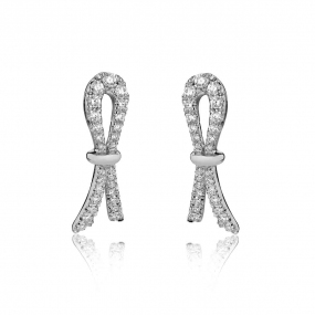 Boucles d'oreilles Diamants Emma - Gioielliamo 0.6 ct Clo - KGOR-463R-BLANC