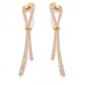 Boucles d'oreilles Diamants Emma - Gioielliamo 1.87 ct Magnificence - KGOR-465R-JAUNE