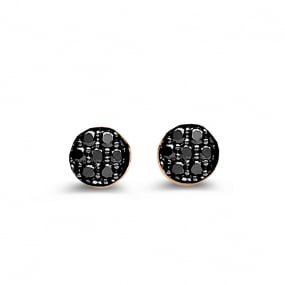 Boucles d'oreilles diamants Noirs One More - Eolo 93G204A2
