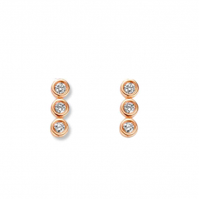 Boucles d'oreilles diamants One More -  066420A
