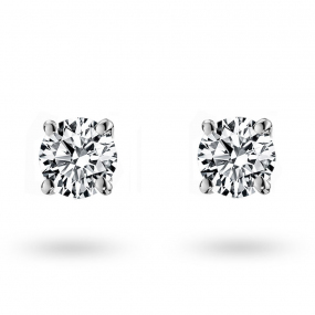 Boucles d'oreilles Diamants serite 4 griffes systme Alpa  0.25 ct et Or 18 ct - 750/1000 Johanna - E1951FMPWA602