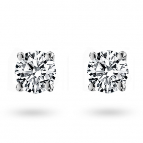 Boucle d Oreille Diamant serite 4 griffes systme Alpa  0.4 ct et Or 18 ct - 750/1000 Kimberly - E1398FMPWA602