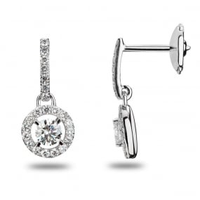 Boucles d'oreilles en or et diamants 0.48 ct -Ocanie - 32230