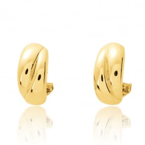 Boucles d'oreilles en or Or Jaune 2.6 g Isis - 9532
