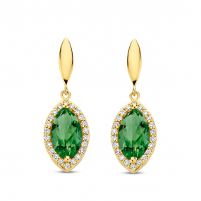 Boucles d'oreilles Etna - Tourmaline Verte - One More - Etna 065177QA
