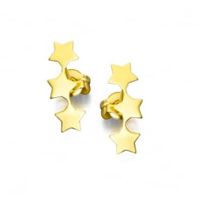 Boucles d'Oreilles Etoiles - Lecarr - Nomie - GB018OA