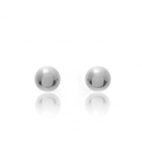 Boucles d'oreilles or Sphre Or Blanc Agathe - 651058