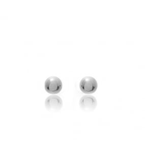 Boucles d'oreilles or Sphre Or Blanc Cocoon - 651056