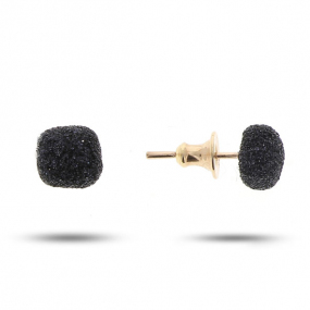 Boucles d'oreilles Pesavento Polvere di Sogni Rose et noir  Marilyne WPLVO608
