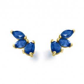 Boucles d'Oreilles Saphir - Lecarr - Oxanna - GB133ZA