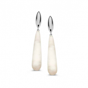 Boucles d'oreilles Topaze Blanche One More - Vulsini 063000NN
