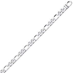 Bracelet Argent  925 Maille Alterne 11g - 4 mm - Moerava 