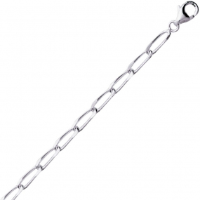 Bracelet Argent  925 Maille Cheval 1.3g - 2.5 mm - Krystina 