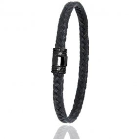 Bracelet Crin de cheval fermoir acier et PVD en Crin de cheval et acier g Alessandra -608NCHNAC