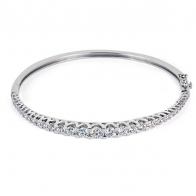 Bracelet Diamant  2.7 ct G-VS en Or Blanc - Yasuji - G1142FMPWAY00
