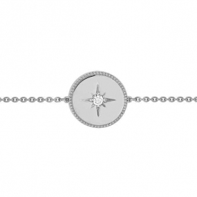 Bracelet Luxe femme -  0.04 ct G-VS en Or Blanc - Hideki - MG4002GB2
