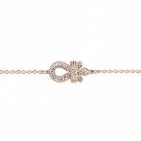 Bracelet Luxe femme -  0.09 ct G-VS en Or Rose - Yustina - MG4011RB2
